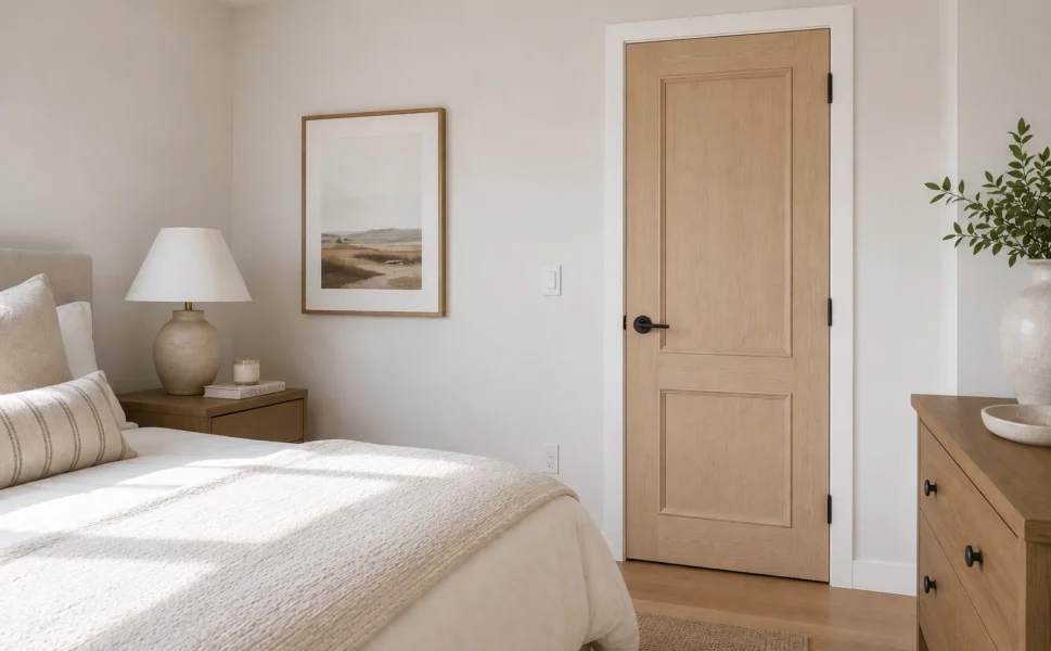 Interior doors must balance durability, aesthetics, and everyday functionality