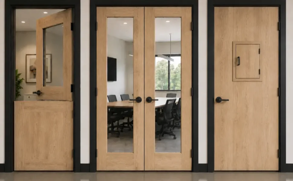 Different options for different doors